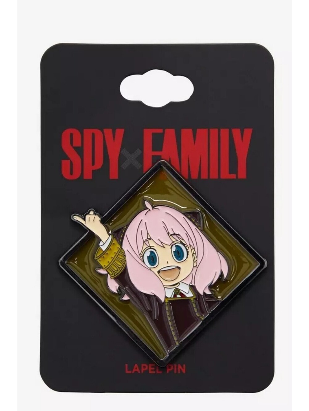 Spy x Family Anya Stained Glass Portrait Enamel Pin